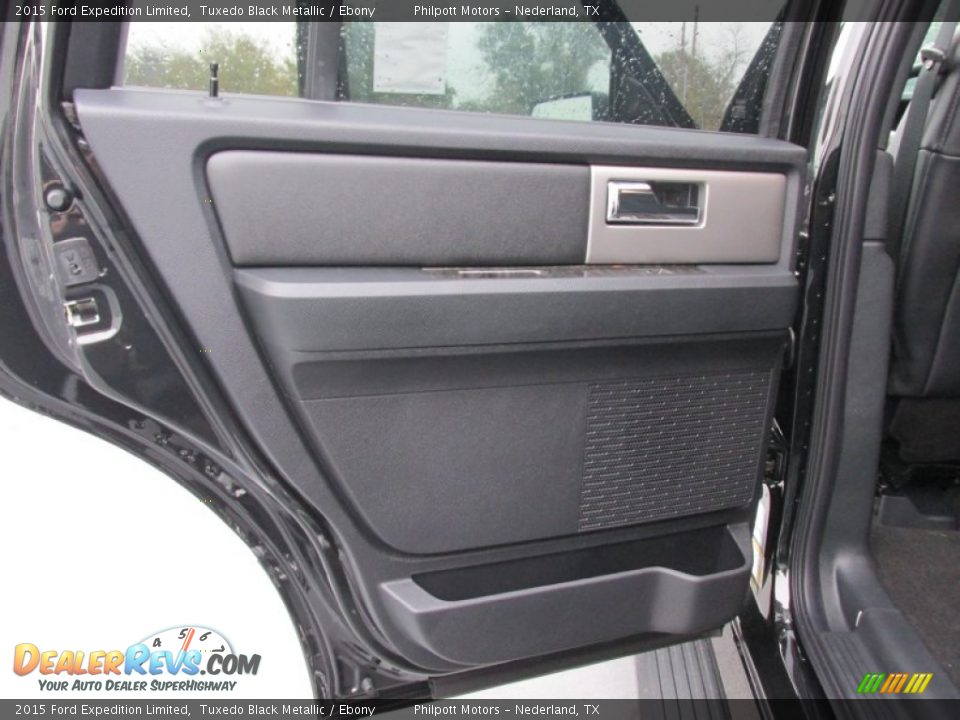 2015 Ford Expedition Limited Tuxedo Black Metallic / Ebony Photo #25