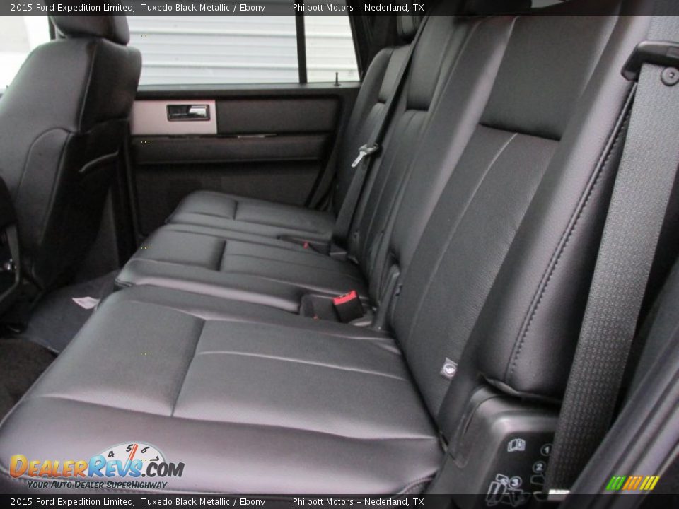2015 Ford Expedition Limited Tuxedo Black Metallic / Ebony Photo #26