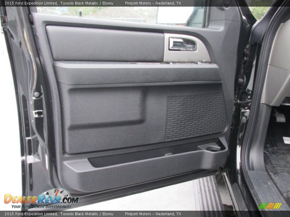 2015 Ford Expedition Limited Tuxedo Black Metallic / Ebony Photo #27