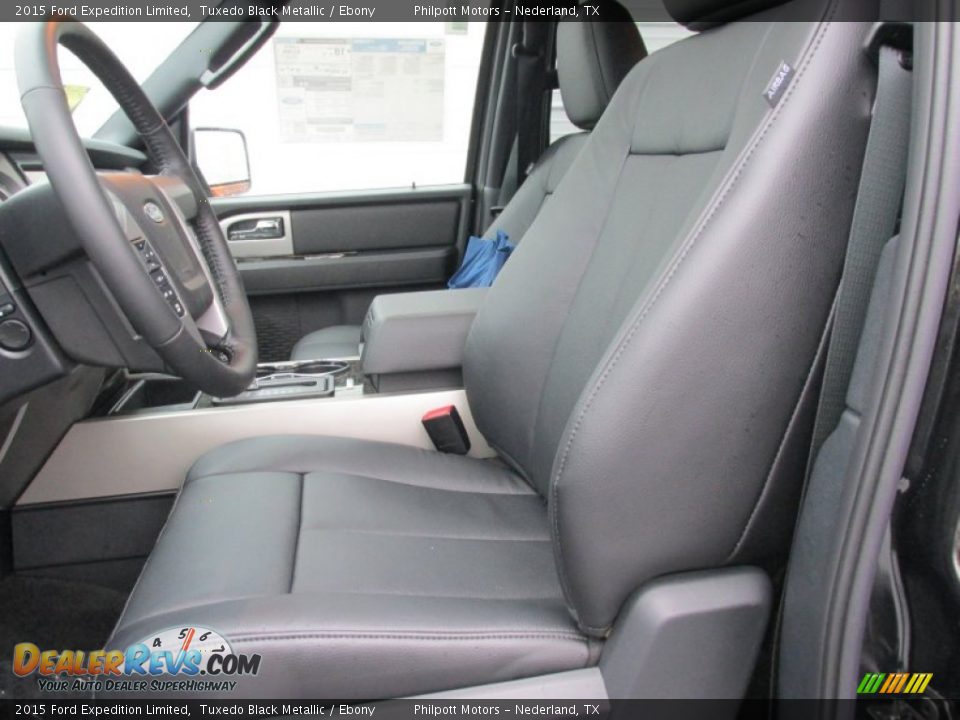 2015 Ford Expedition Limited Tuxedo Black Metallic / Ebony Photo #29