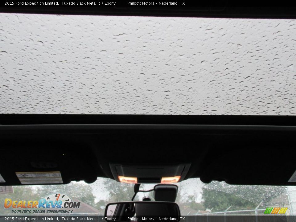 2015 Ford Expedition Limited Tuxedo Black Metallic / Ebony Photo #31