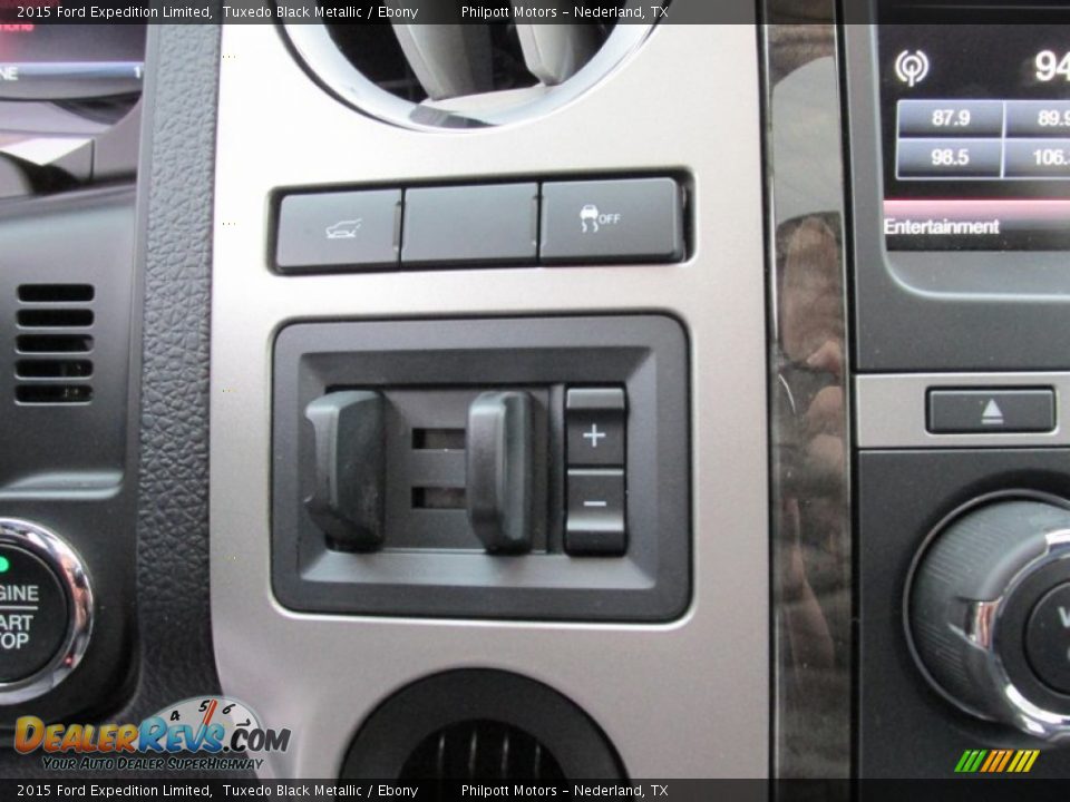 2015 Ford Expedition Limited Tuxedo Black Metallic / Ebony Photo #36