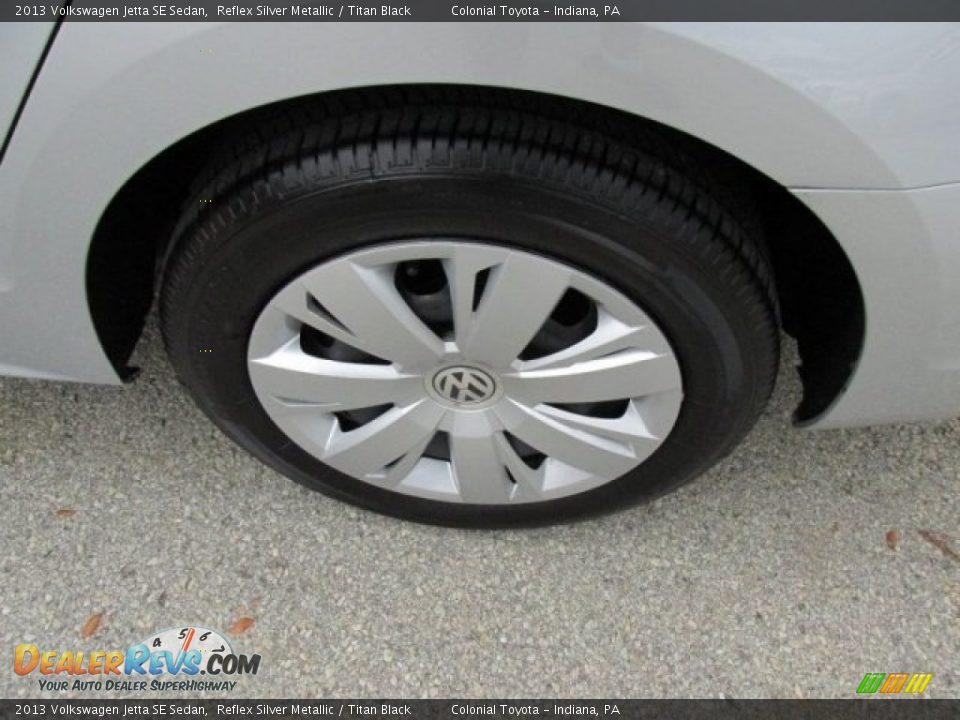 2013 Volkswagen Jetta SE Sedan Reflex Silver Metallic / Titan Black Photo #3