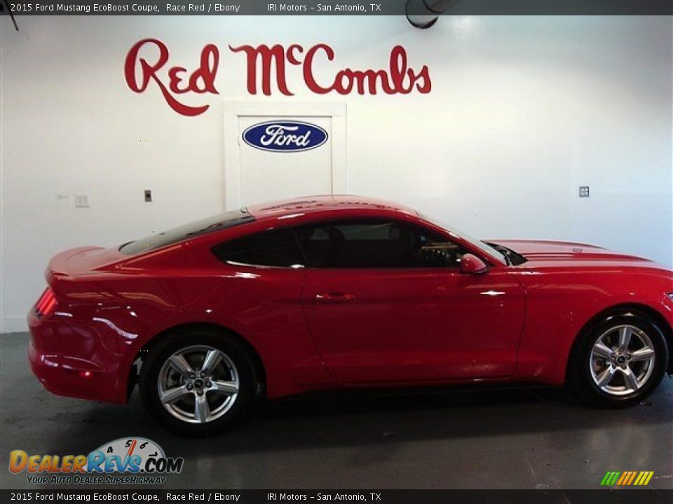 2015 Ford Mustang EcoBoost Coupe Race Red / Ebony Photo #7