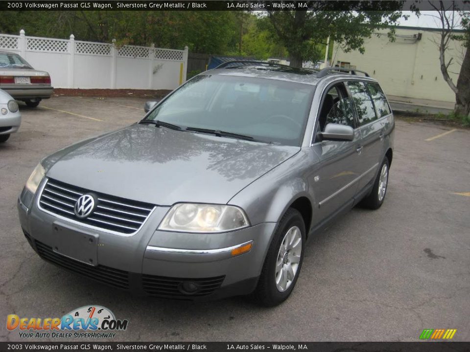 2003 Volkswagen Passat GLS Wagon Silverstone Grey Metallic / Black Photo #1