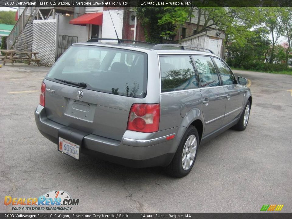 2003 Volkswagen Passat GLS Wagon Silverstone Grey Metallic / Black Photo #2