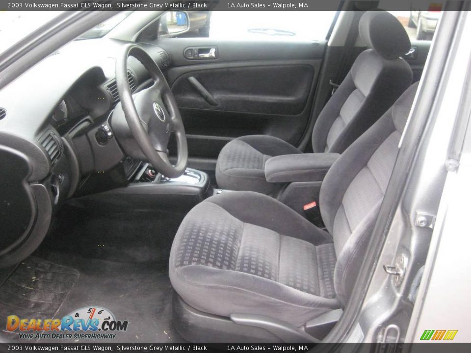 2003 Volkswagen Passat GLS Wagon Silverstone Grey Metallic / Black Photo #3