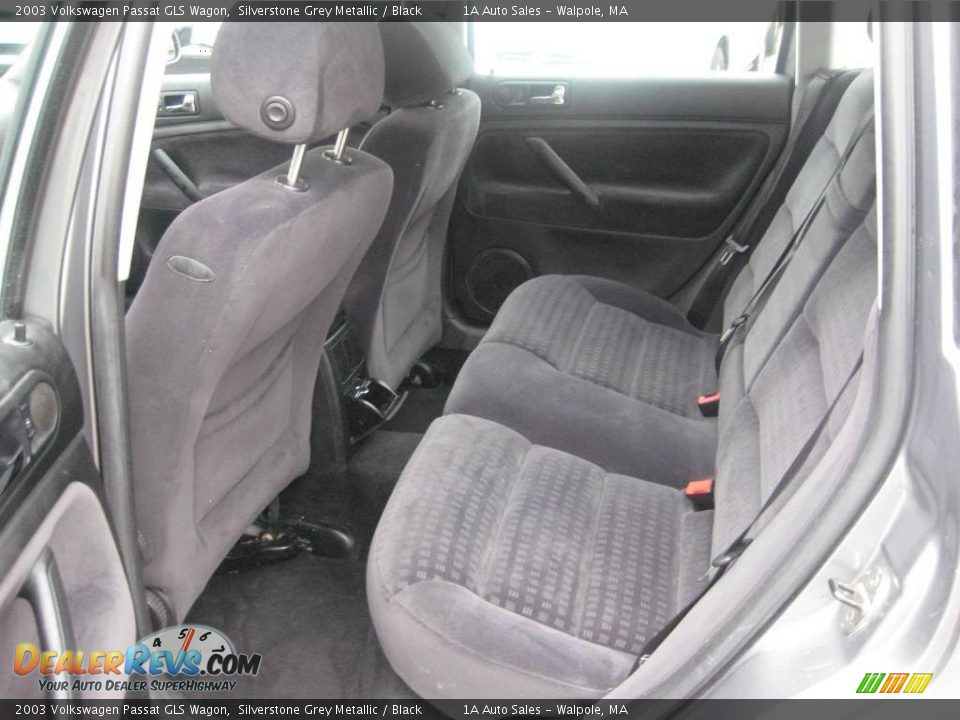 2003 Volkswagen Passat GLS Wagon Silverstone Grey Metallic / Black Photo #4