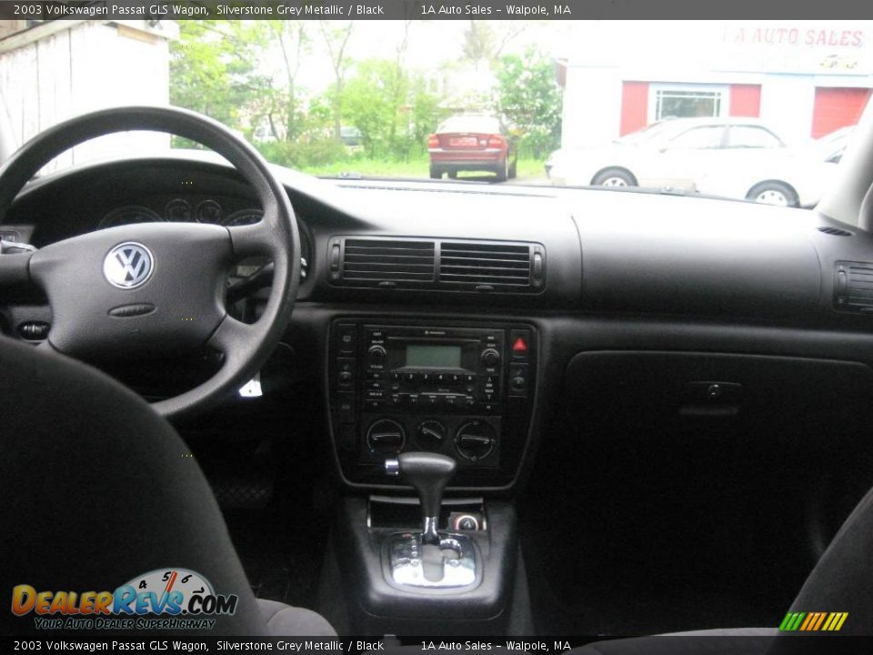 2003 Volkswagen Passat GLS Wagon Silverstone Grey Metallic / Black Photo #6