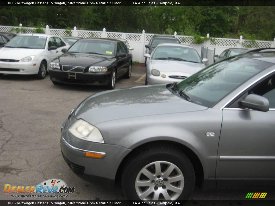 2003 Volkswagen Passat GLS Wagon Silverstone Grey Metallic / Black Photo #8