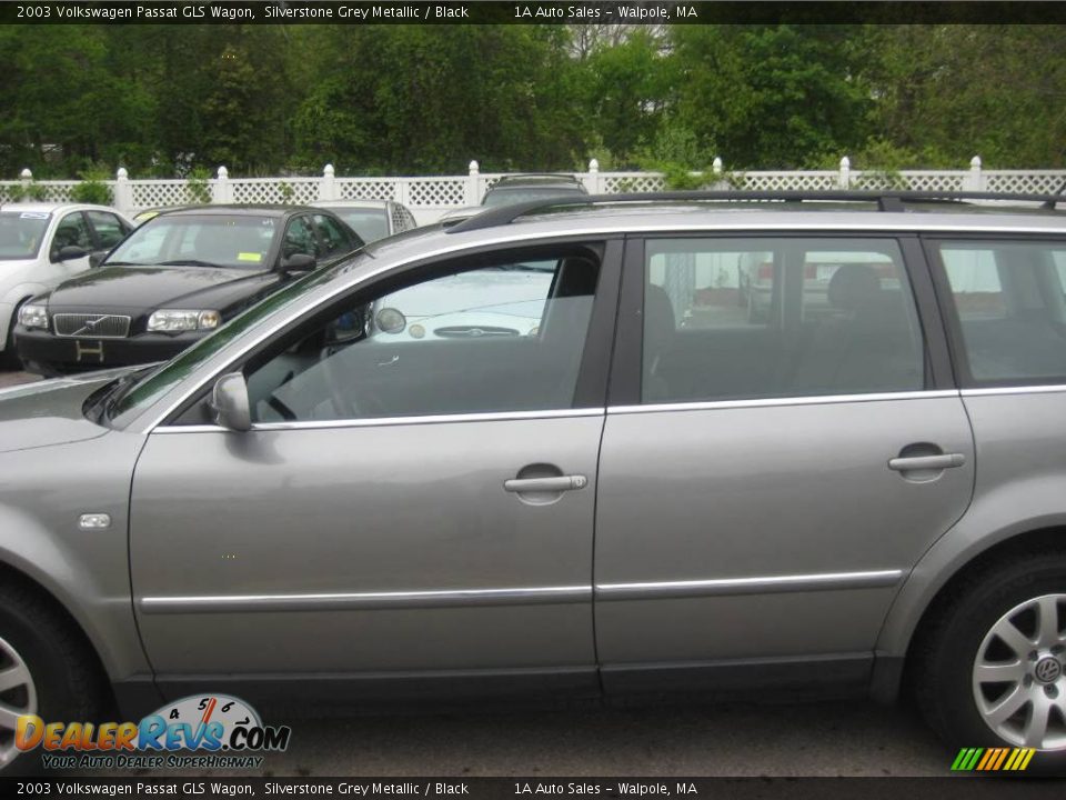2003 Volkswagen Passat GLS Wagon Silverstone Grey Metallic / Black Photo #9