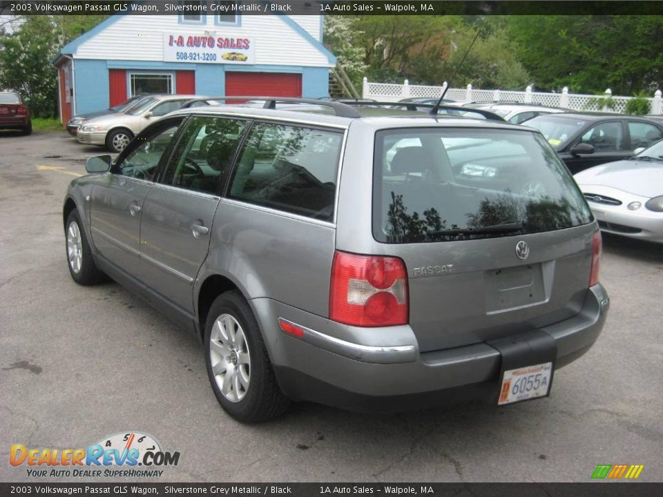 2003 Volkswagen Passat GLS Wagon Silverstone Grey Metallic / Black Photo #10