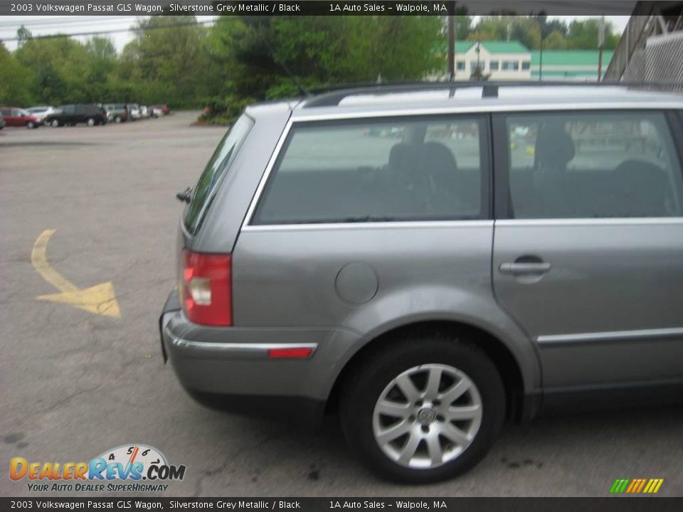 2003 Volkswagen Passat GLS Wagon Silverstone Grey Metallic / Black Photo #13