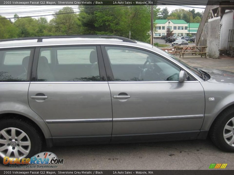 2003 Volkswagen Passat GLS Wagon Silverstone Grey Metallic / Black Photo #14