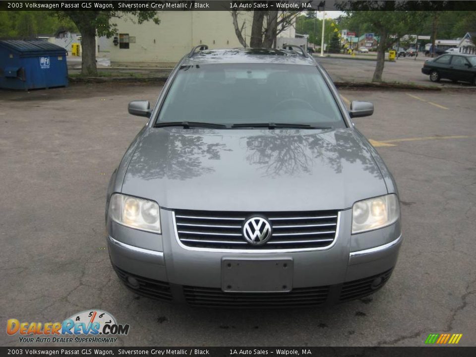 2003 Volkswagen Passat GLS Wagon Silverstone Grey Metallic / Black Photo #17