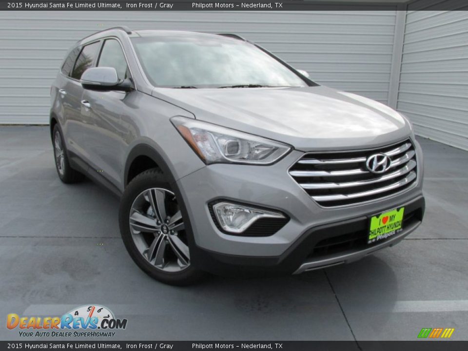 2015 Hyundai Santa Fe Limited Ultimate Iron Frost / Gray Photo #1