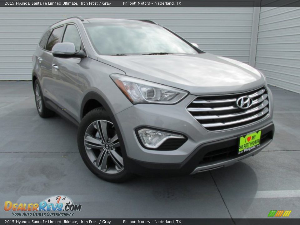2015 Hyundai Santa Fe Limited Ultimate Iron Frost / Gray Photo #2