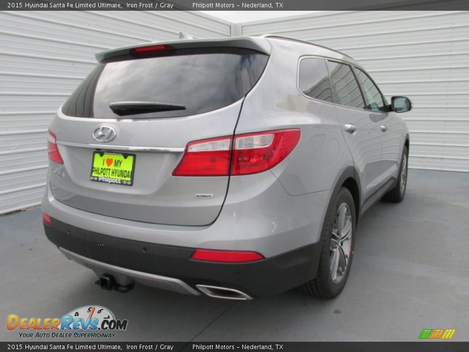 2015 Hyundai Santa Fe Limited Ultimate Iron Frost / Gray Photo #4