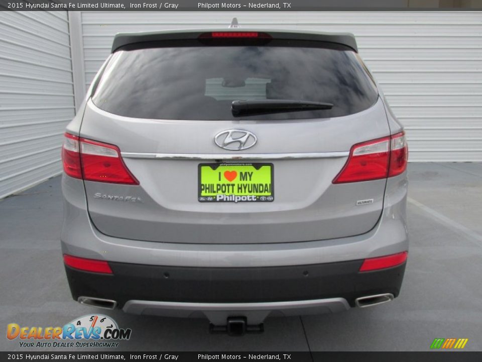 2015 Hyundai Santa Fe Limited Ultimate Iron Frost / Gray Photo #5