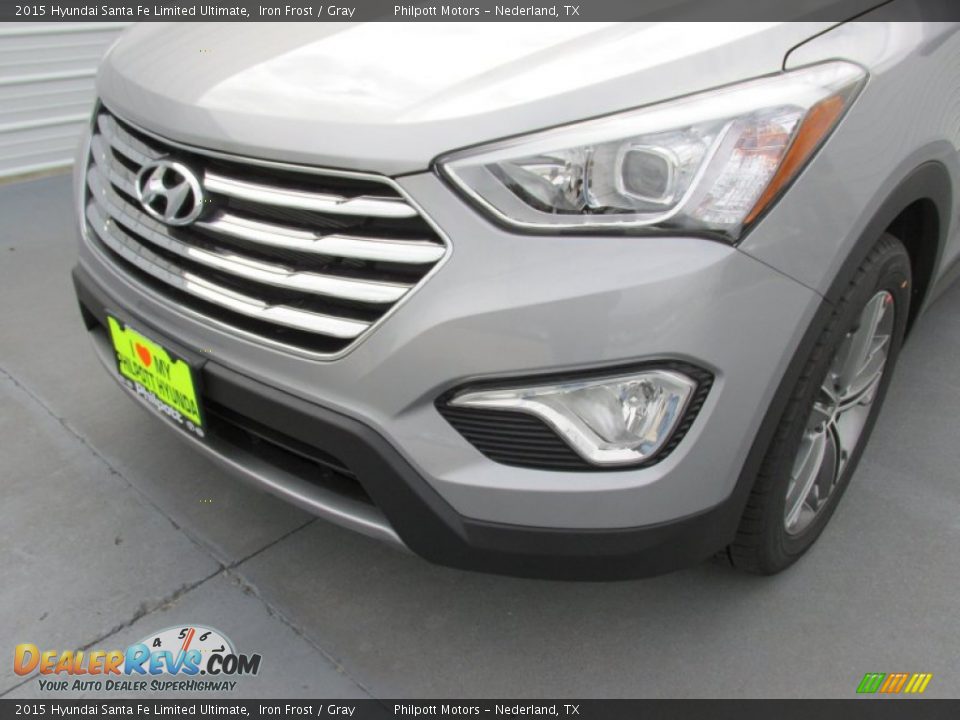 2015 Hyundai Santa Fe Limited Ultimate Iron Frost / Gray Photo #10