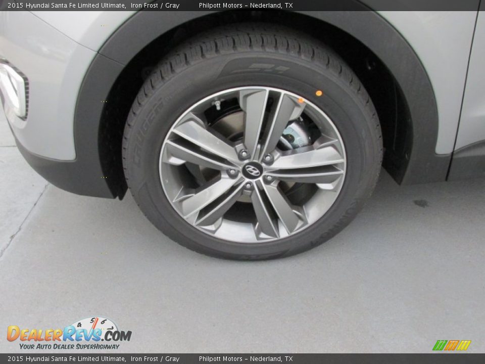 2015 Hyundai Santa Fe Limited Ultimate Iron Frost / Gray Photo #11
