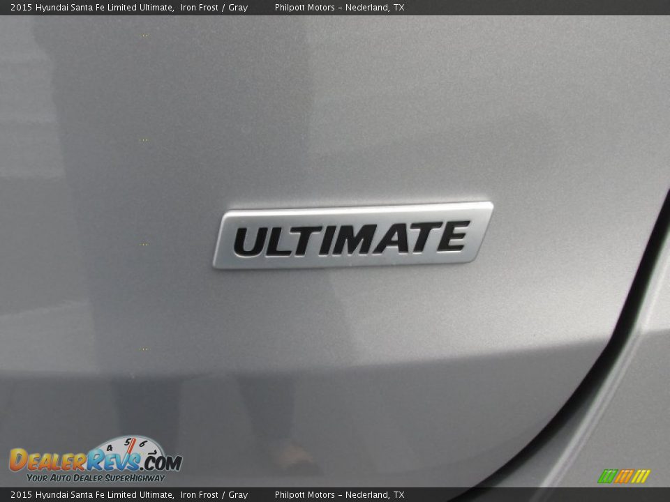 2015 Hyundai Santa Fe Limited Ultimate Iron Frost / Gray Photo #15