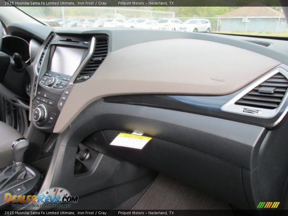 2015 Hyundai Santa Fe Limited Ultimate Iron Frost / Gray Photo #17
