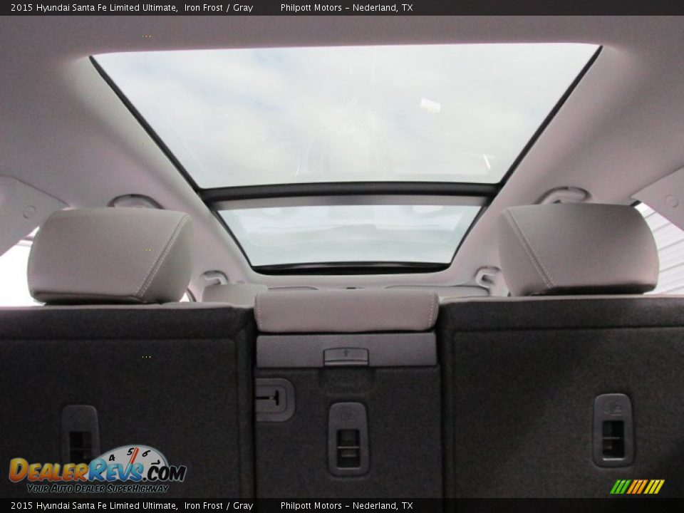 2015 Hyundai Santa Fe Limited Ultimate Iron Frost / Gray Photo #18