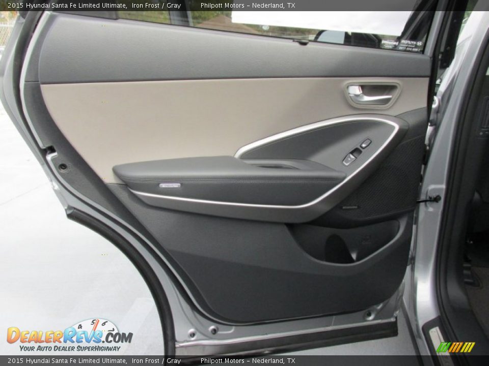 2015 Hyundai Santa Fe Limited Ultimate Iron Frost / Gray Photo #22