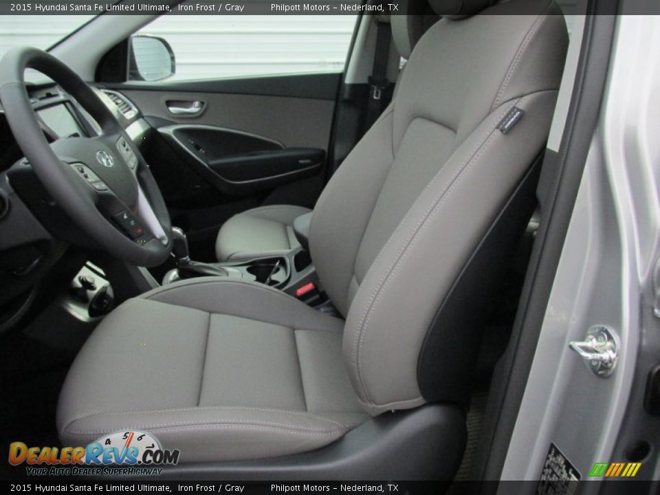 2015 Hyundai Santa Fe Limited Ultimate Iron Frost / Gray Photo #27