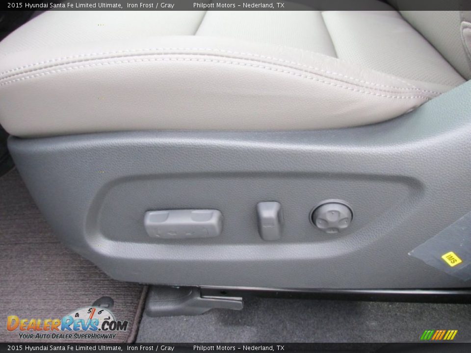 2015 Hyundai Santa Fe Limited Ultimate Iron Frost / Gray Photo #28