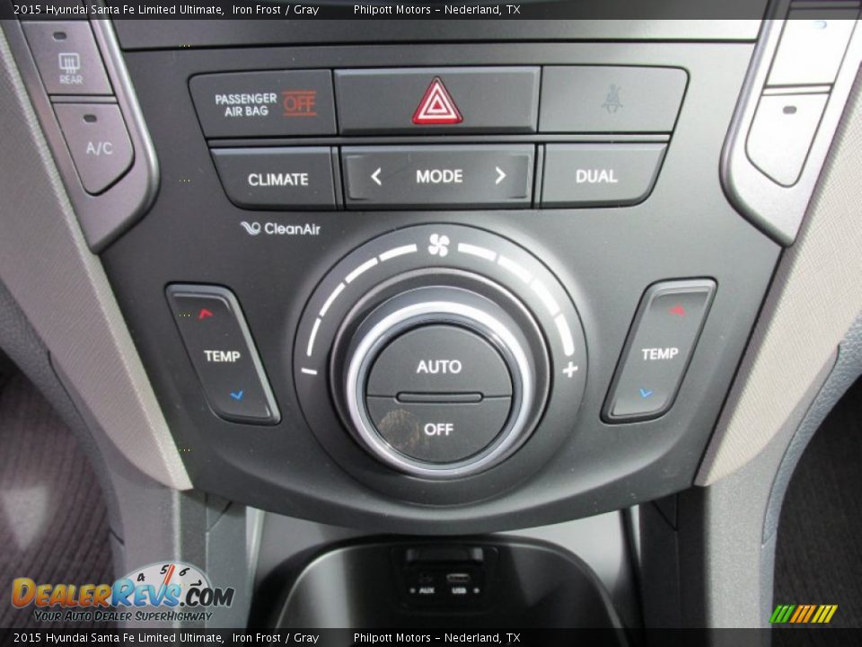 2015 Hyundai Santa Fe Limited Ultimate Iron Frost / Gray Photo #32