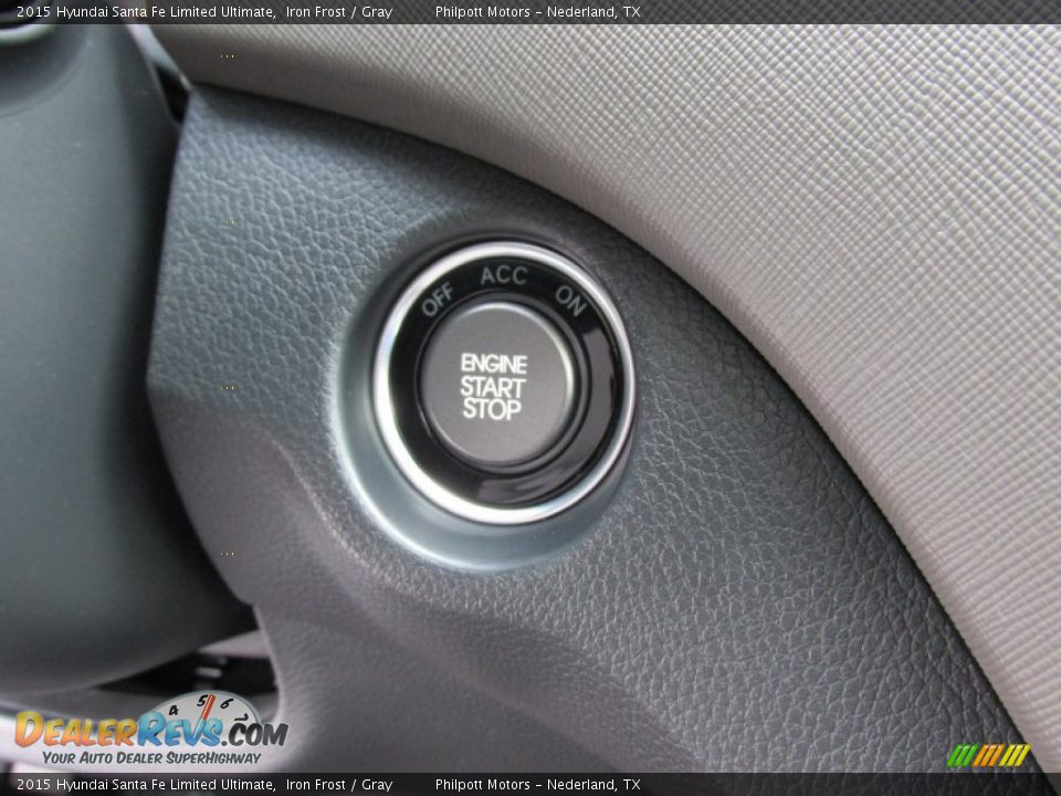 2015 Hyundai Santa Fe Limited Ultimate Iron Frost / Gray Photo #35