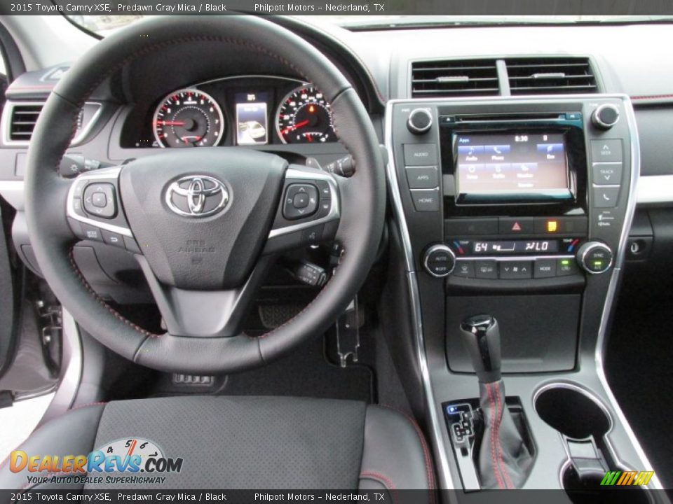 2015 Toyota Camry XSE Predawn Gray Mica / Black Photo #26