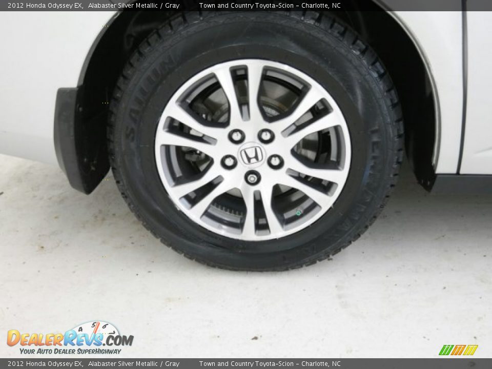 2012 Honda Odyssey EX Alabaster Silver Metallic / Gray Photo #2