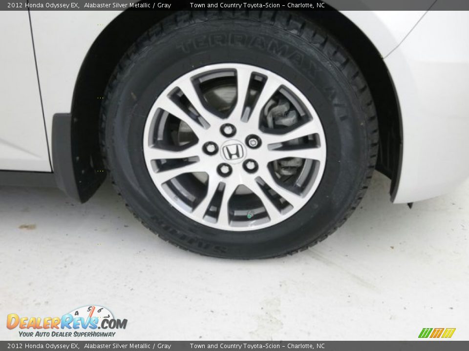 2012 Honda Odyssey EX Alabaster Silver Metallic / Gray Photo #3