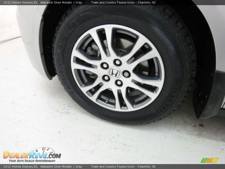 2012 Honda Odyssey EX Alabaster Silver Metallic / Gray Photo #9