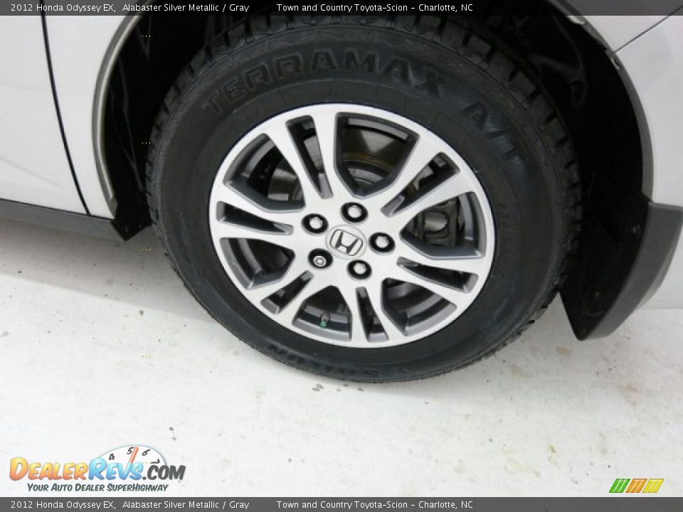 2012 Honda Odyssey EX Alabaster Silver Metallic / Gray Photo #10