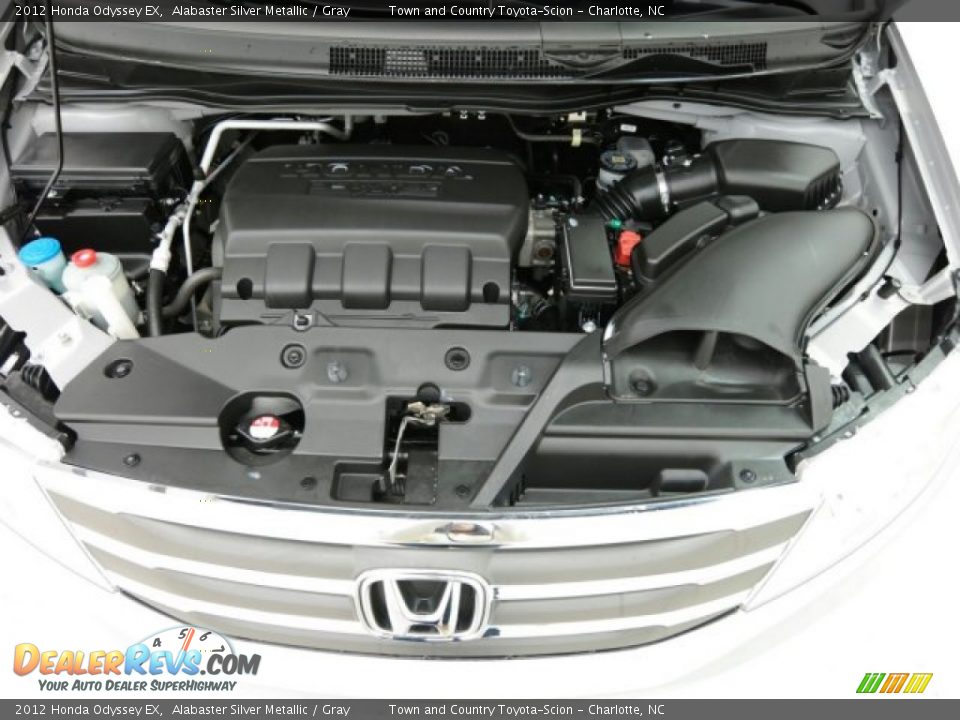 2012 Honda Odyssey EX Alabaster Silver Metallic / Gray Photo #16