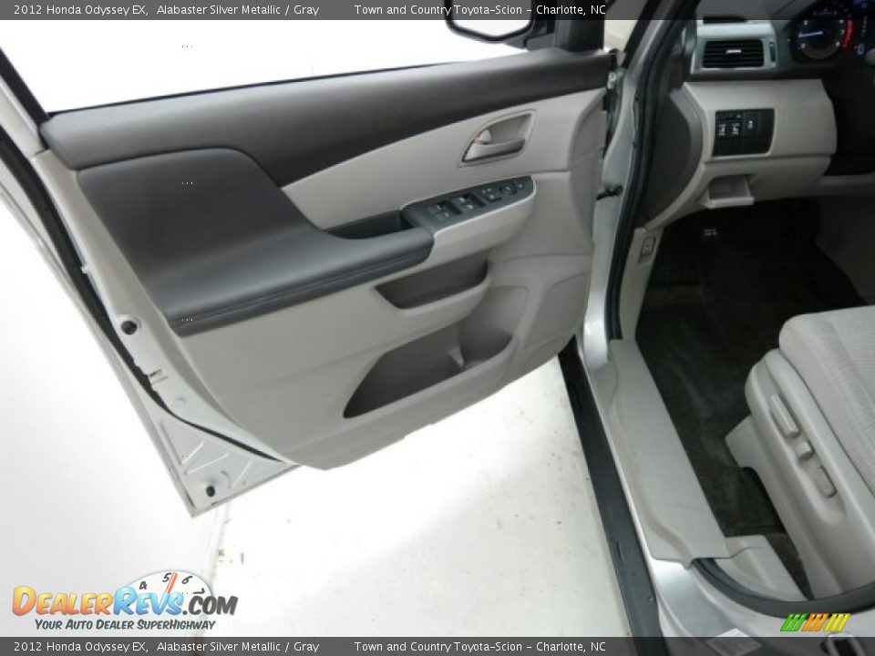 2012 Honda Odyssey EX Alabaster Silver Metallic / Gray Photo #17