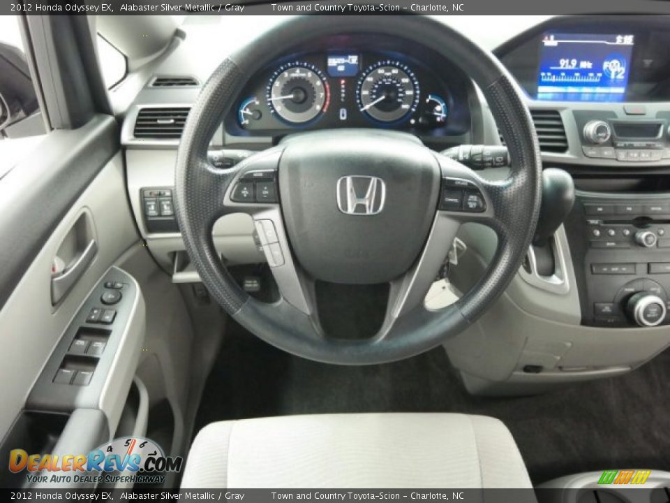 2012 Honda Odyssey EX Alabaster Silver Metallic / Gray Photo #28