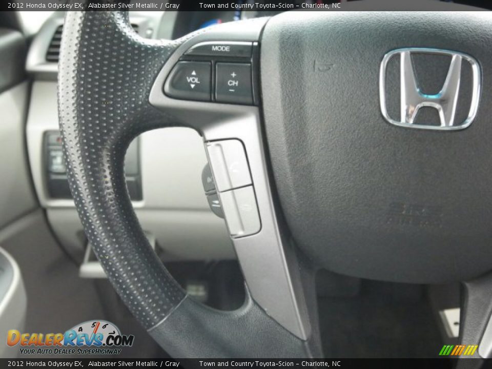 2012 Honda Odyssey EX Alabaster Silver Metallic / Gray Photo #29