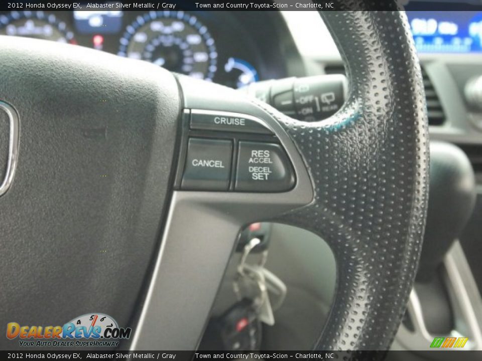 2012 Honda Odyssey EX Alabaster Silver Metallic / Gray Photo #30
