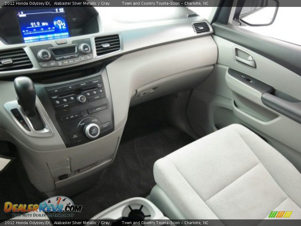 2012 Honda Odyssey EX Alabaster Silver Metallic / Gray Photo #31