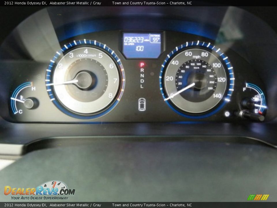 2012 Honda Odyssey EX Alabaster Silver Metallic / Gray Photo #33