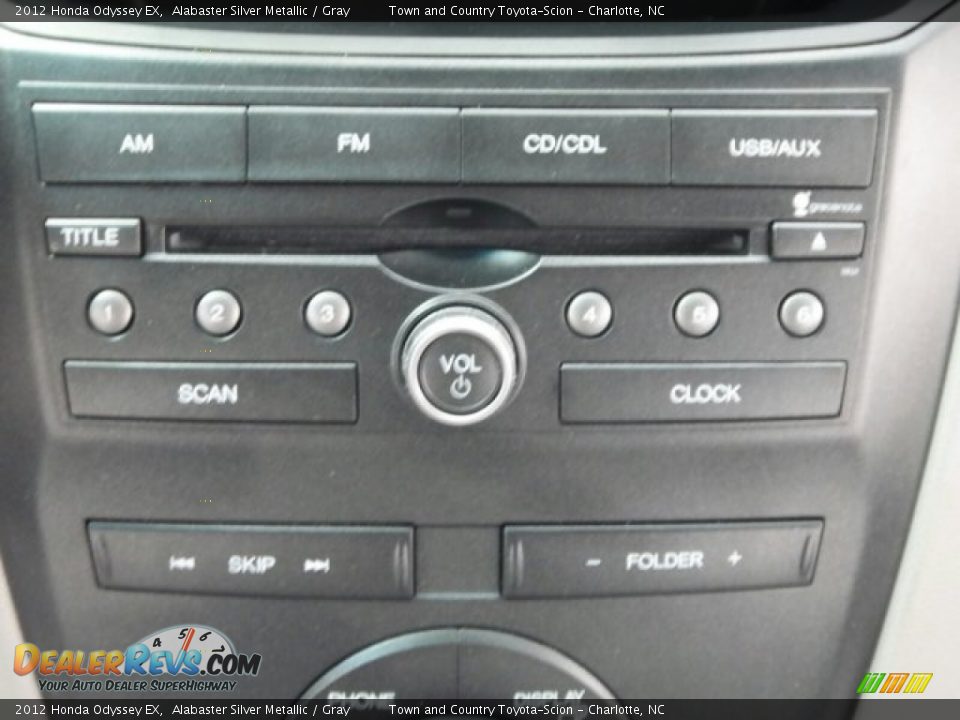 2012 Honda Odyssey EX Alabaster Silver Metallic / Gray Photo #35