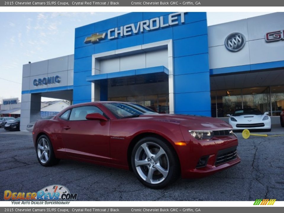2015 Chevrolet Camaro SS/RS Coupe Crystal Red Tintcoat / Black Photo #1