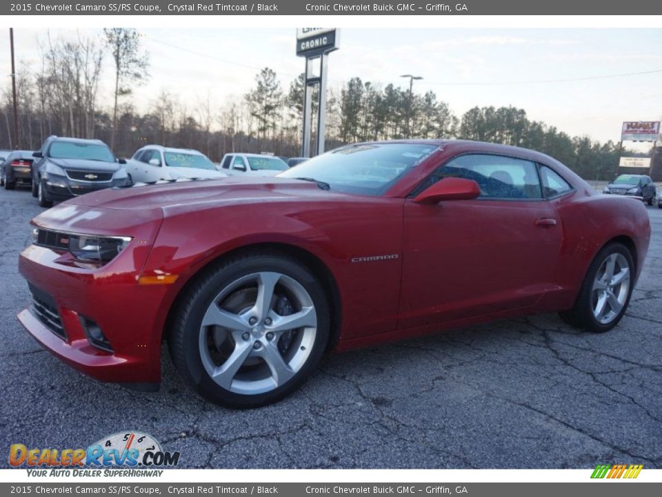 2015 Chevrolet Camaro SS/RS Coupe Crystal Red Tintcoat / Black Photo #3