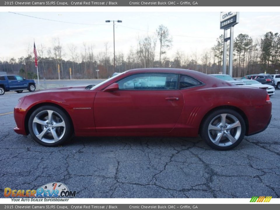 2015 Chevrolet Camaro SS/RS Coupe Crystal Red Tintcoat / Black Photo #4