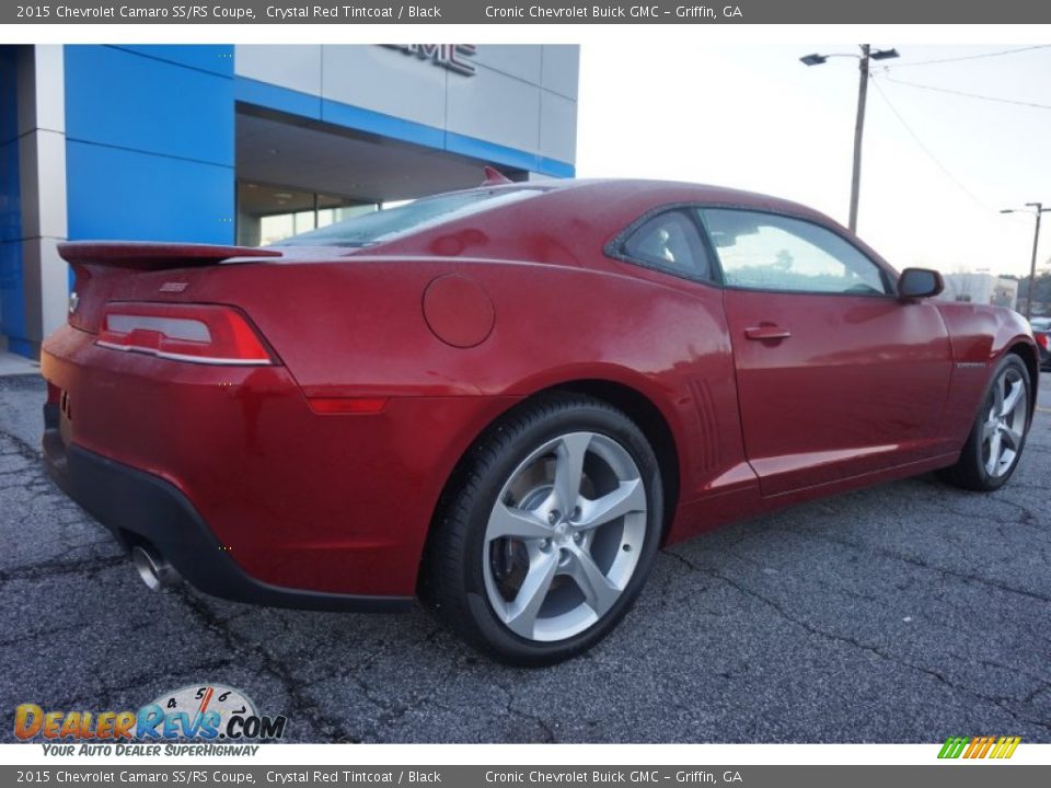 2015 Chevrolet Camaro SS/RS Coupe Crystal Red Tintcoat / Black Photo #6